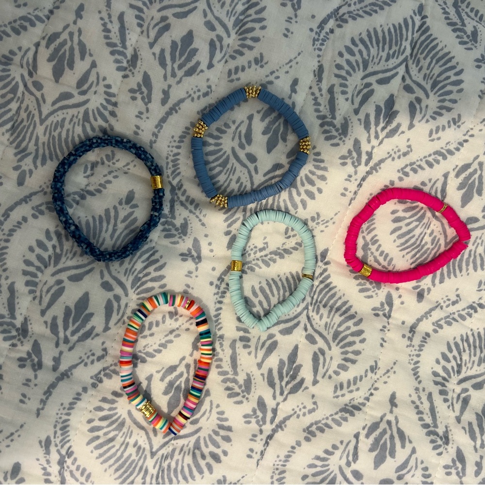 Heishi Colored Bracelets (5)